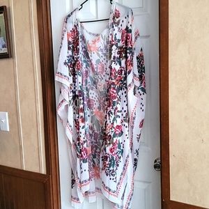 Long Open Front Cardigan
